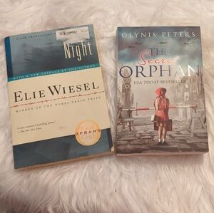 Set of Two WWII Books by Ellie Wiesel and Glynis Peters